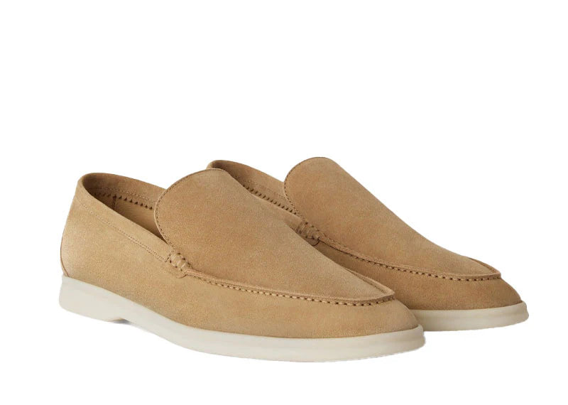 Suede Loafers