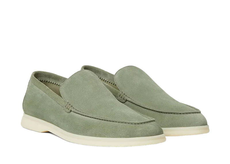 Suede Loafers