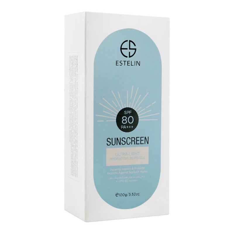 Estelin Sunscreen SPF 80 PA+++